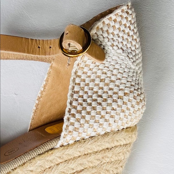 Kanna wedge espadrilles with laser detail - Picture 9 of 9